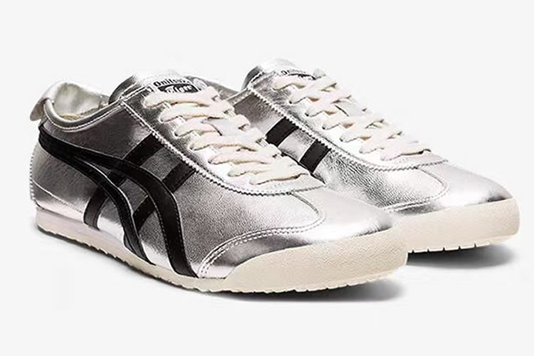(Pure Silver/ Black) Mexico 66 Sneakers