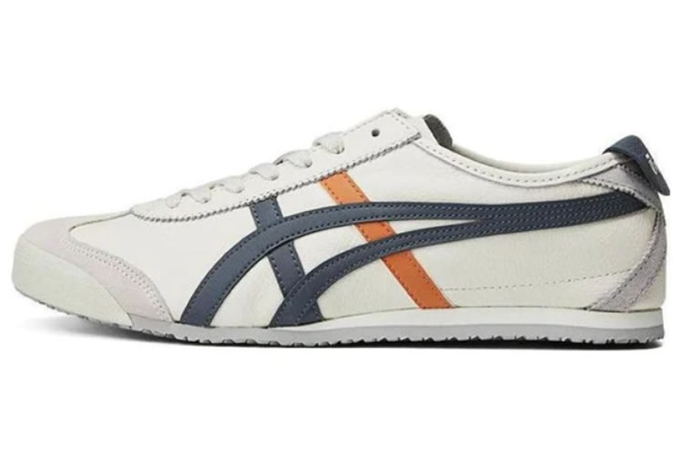 (White/ Navy/ Orange) Mexico 66 Shoes