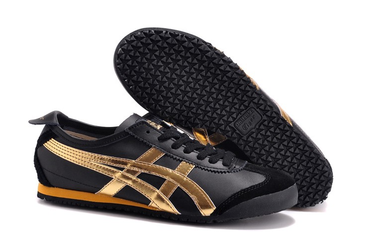 onitsuka tiger mexico 66 gold black