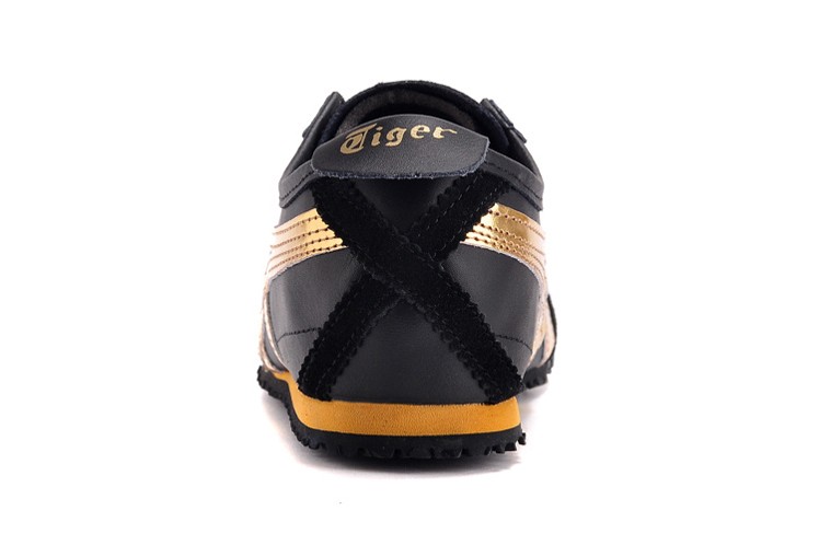 (Black/ Gold) Mexico 66 Shoes - Click Image to Close