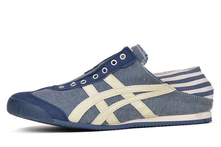 (Blue Chambray/ Natural) Mexico 66 Paraty Sneakers - Click Image to Close