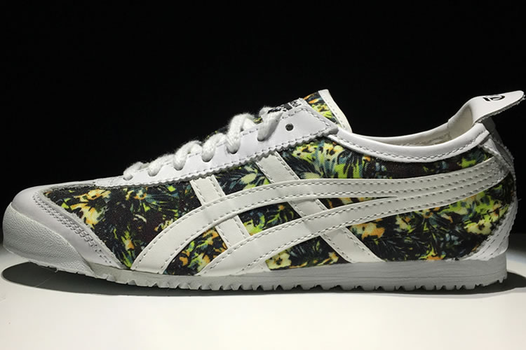 (White/ Camouflage) Mexico 66 Canvas Shoes - Click Image to Close