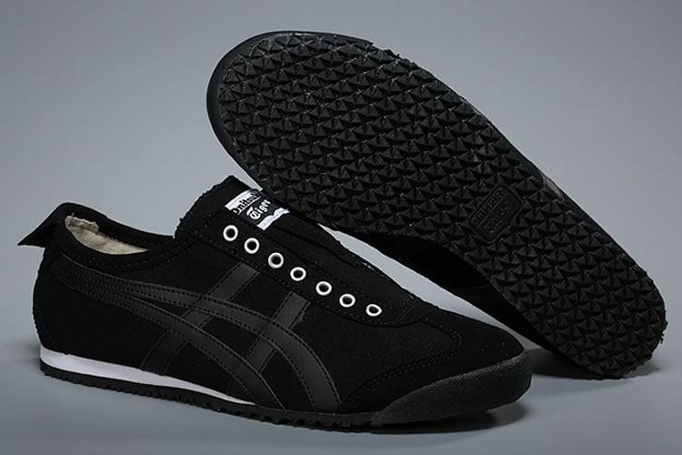 (Black/ Black) Mexico 66 Slip On Shoes - Click Image to Close