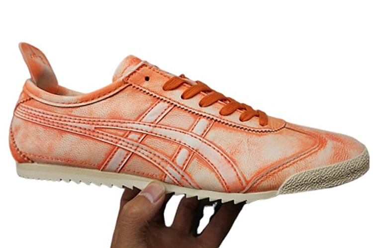 Onitsuka Tiger Mexico 66 DELUXE 1181A066 Orange Shoes - Click Image to Close