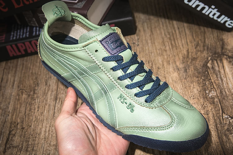 Onitsuka Tiger MS-D6 Deluxe Green Shoes - Click Image to Close