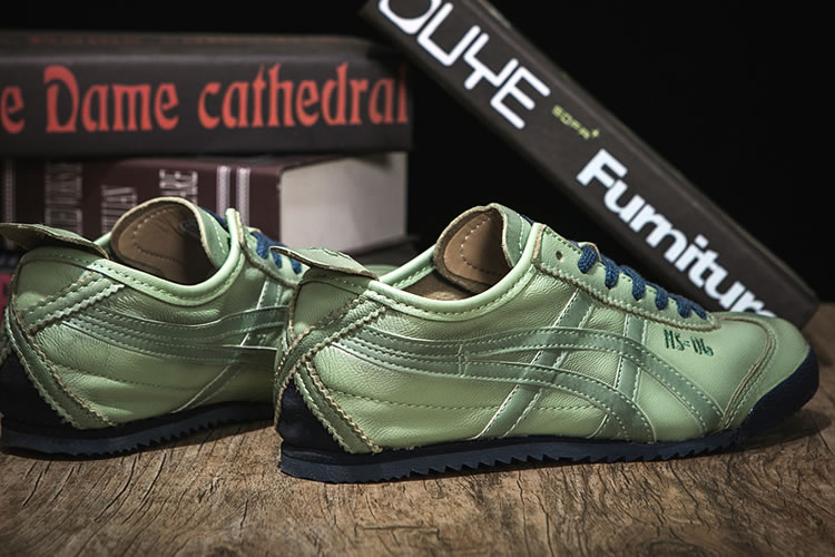 Onitsuka Tiger MS-D6 Deluxe Green Shoes - Click Image to Close