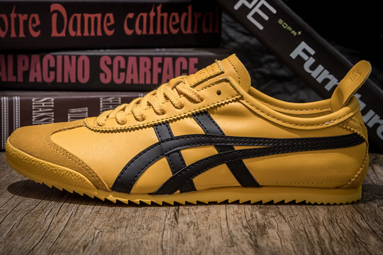 Onitsuka Tiger Mexico 66 Deluxe (Yellow/ Black) Shoes