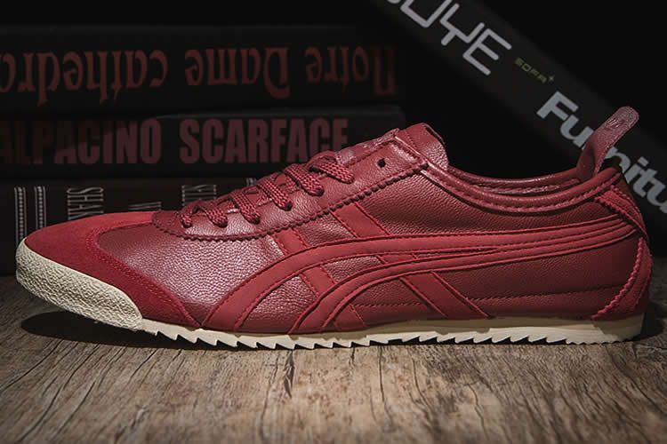 (Tomato Red) Onitsuka Tiger Mexico 66 DELUXE Shoes - Click Image to Close