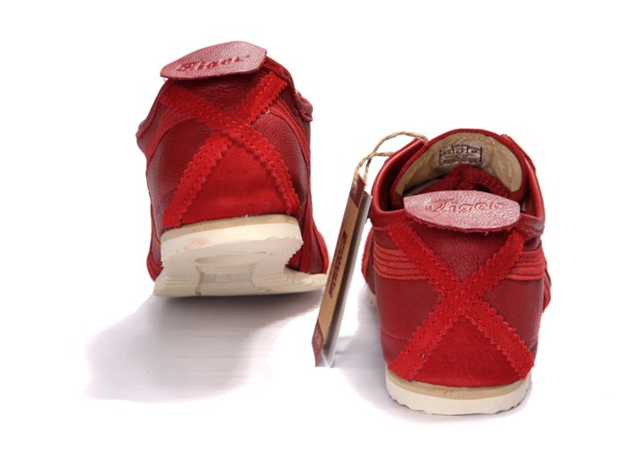 (Tomato Red) Onitsuka Tiger Mexico 66 DELUXE Shoes - Click Image to Close