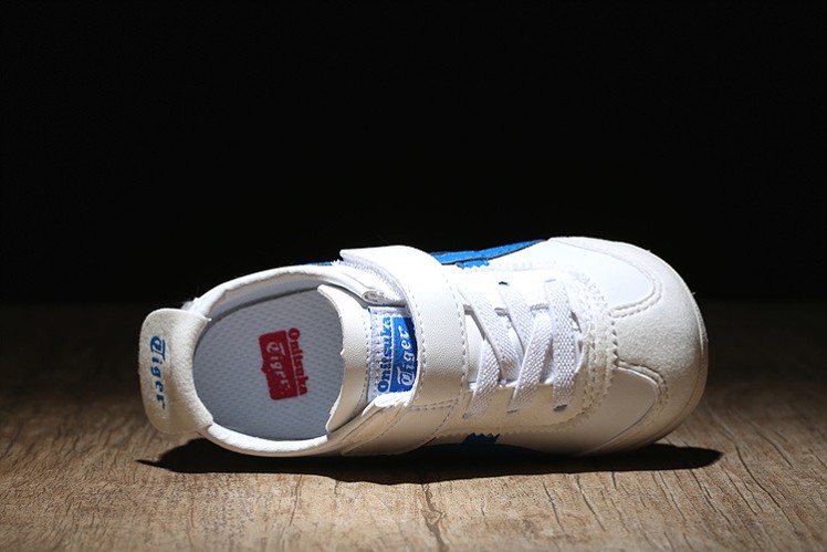 (Blue/ White/ Red) Onitsuka Tiger Mexico 66 BAJA TS Little Kid Shoes - Click Image to Close