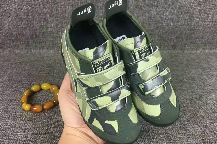 (Army Green) Mexico 66 BAJA PS Big Kid's Shoes