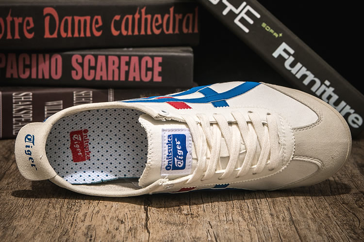 (White/ Blue/ Red) Mexico 66 Canvas Shoes
