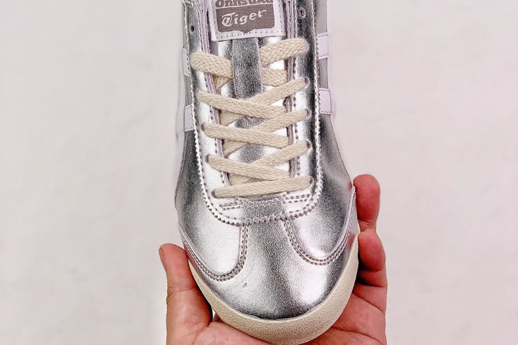 (Pure Silver/ Off White) Mexico 66 Shoes