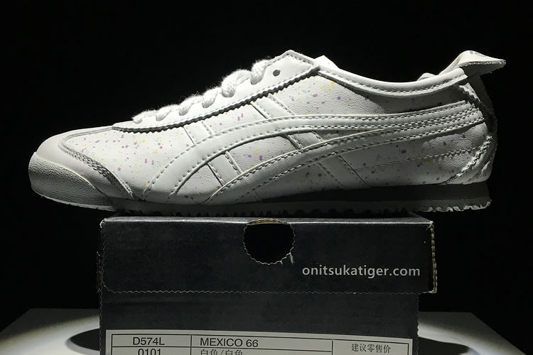 (White/ White) New Onitsuka Tiger Mexico 66 Shoes