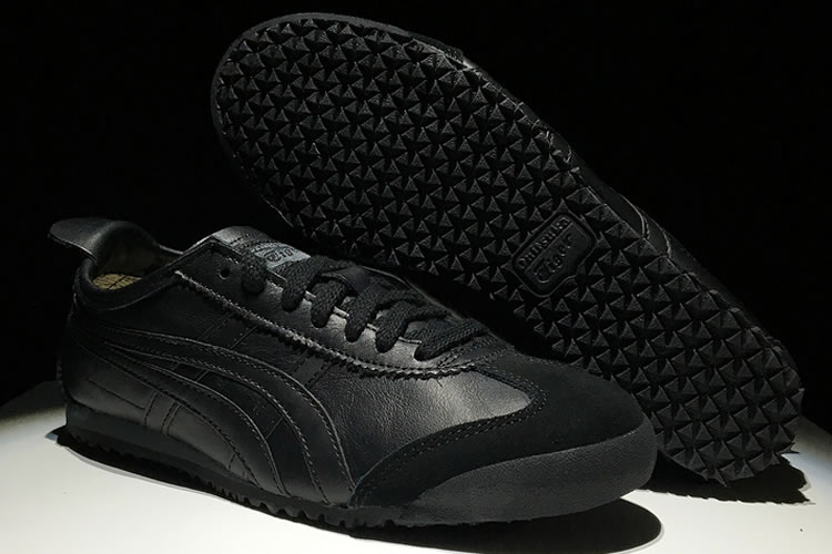 Onitsuka Tiger Mexico 66 (All Black) Shoes - Click Image to Close