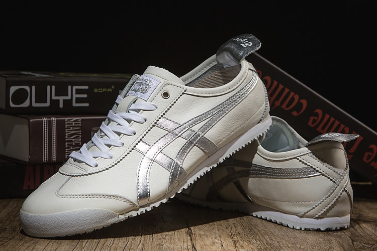 (White/ Silver) Mexico 66 New Shoes - Click Image to Close