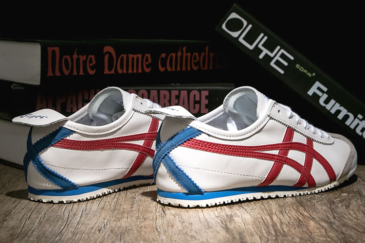 (White/ Red/ Blue) Onitsuka Tiger Mexico 66 Shoes