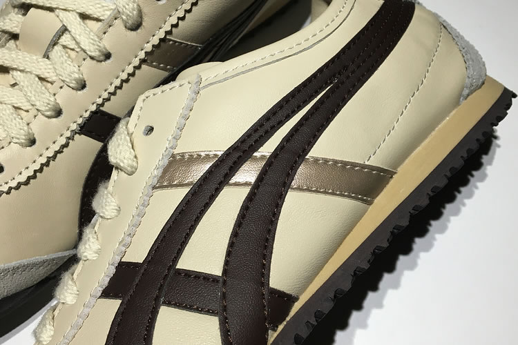 Onitsuka Tiger Mexico 66 (Beige/ Brown/ Gold) Shoes - Click Image to Close