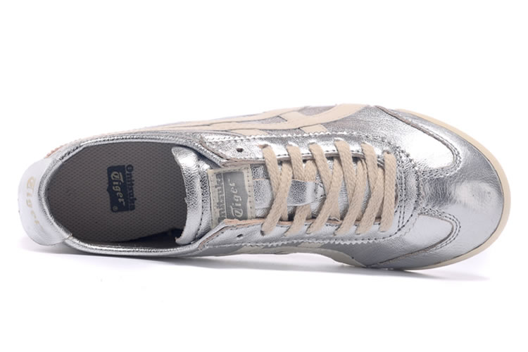 (Pure Silver/ Off White) Mexico 66 Shoes - Click Image to Close