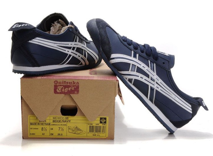 Onitsuka Tiger Mexico 66 DELUXE 1181A066 Carbon Shoes - Click Image to Close