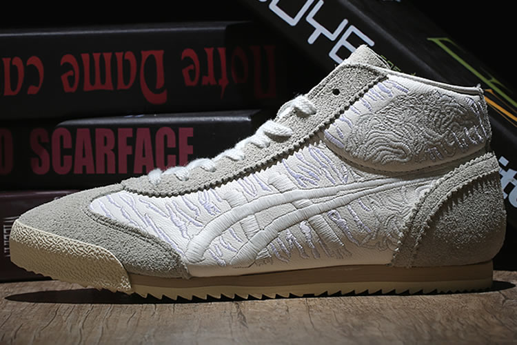 Onitsuka Tiger Mexico Mid Runner Deluxe Shoes - Click Image to Close