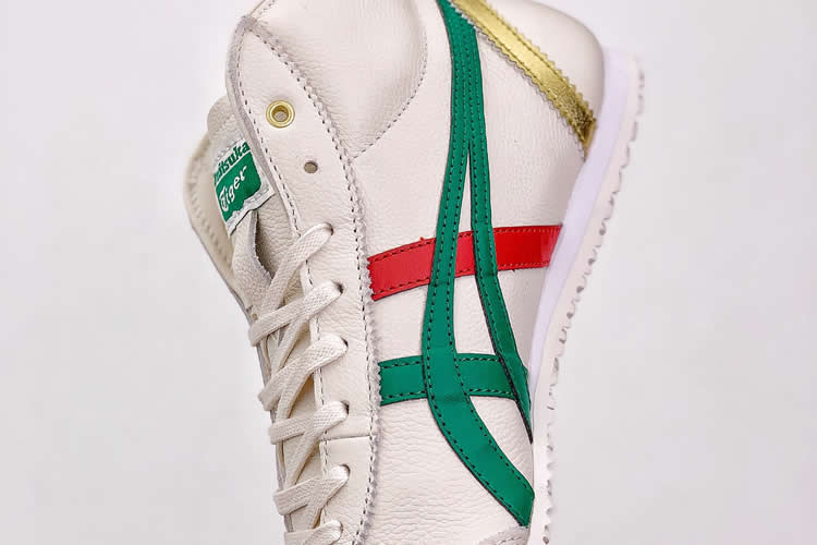(Beige/ Green/ Red/ Gold) Mid Runner Shoes
