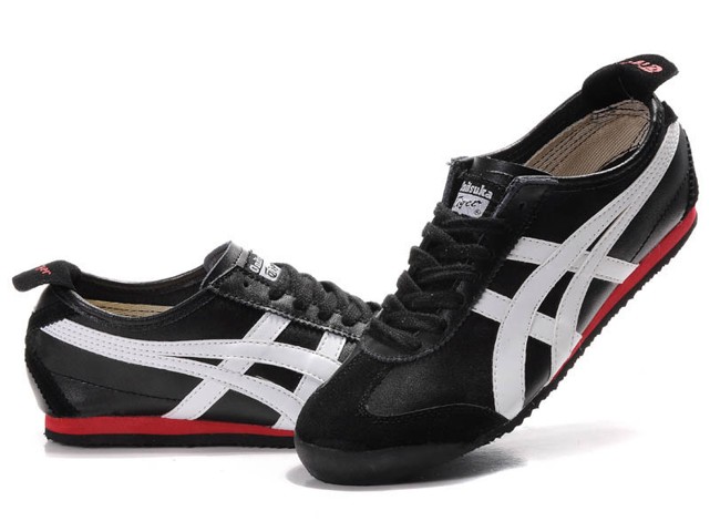 (Black/ White/ Red) Mexico 66 Shoes - Click Image to Close
