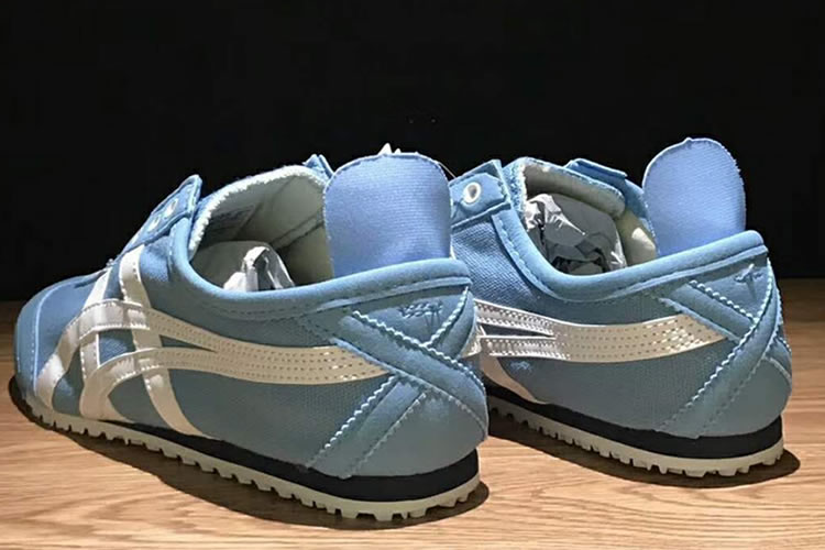 (Faint Blue/ White) Onitsuka Tiger Slip On Shoes - Click Image to Close