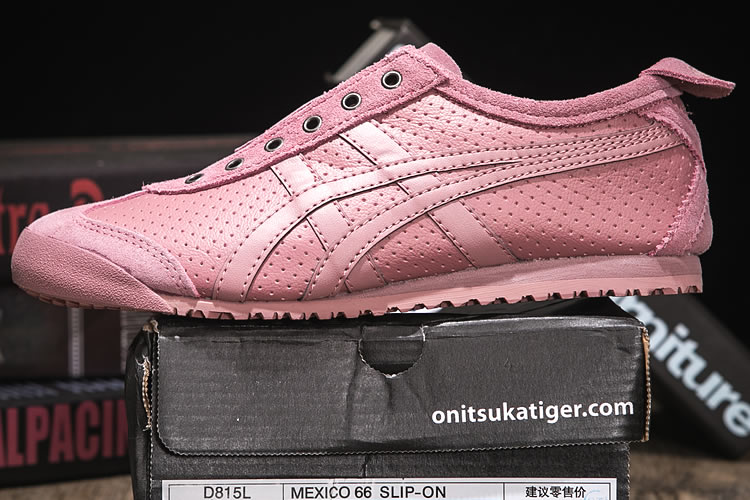 Pink Onitsuka Tiger SLIP ON Womens Shoes