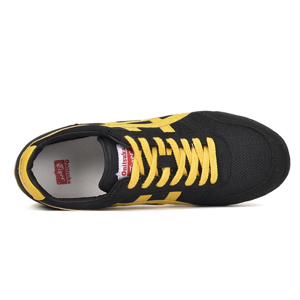 (Black/ Yellow) Onitsuka Tiger Ultimate 81 Shoes - Click Image to Close