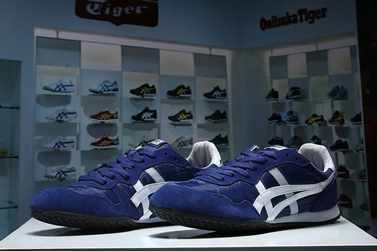 (Purple/ White) Onitsuka Tiger Ultimate 81 Shoes - Click Image to Close