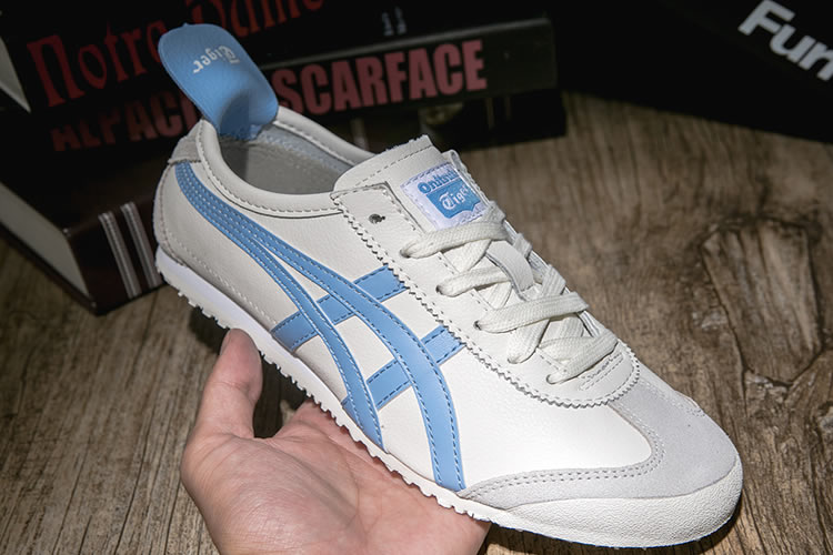 Onitsuka Tiger Mexico 66 (Milky/ Light Blue) Women Shoes