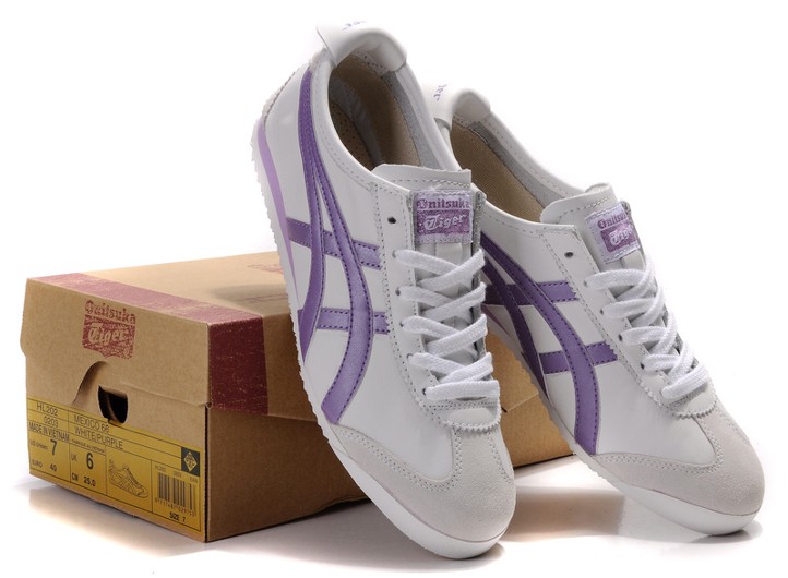 asics tiger purple