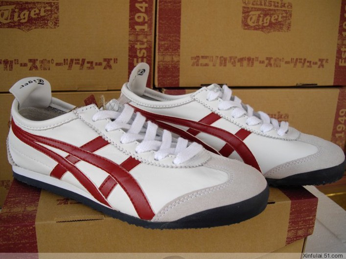 Onitsuka Tiger Mexico 66 (Milky/ Light Blue) Women Shoes - Click Image to Close