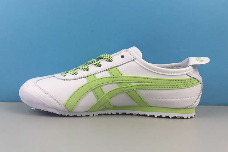 MEXICO 66 3M Reflective Lace (White/ Grass Green) Womens Shoes