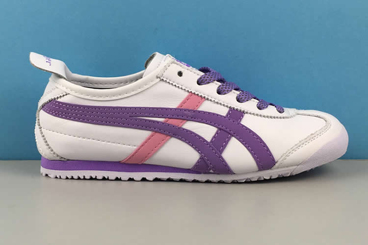 (White/ Purple/ Pink/ Reflective) Mexico 66 Womens Shoes