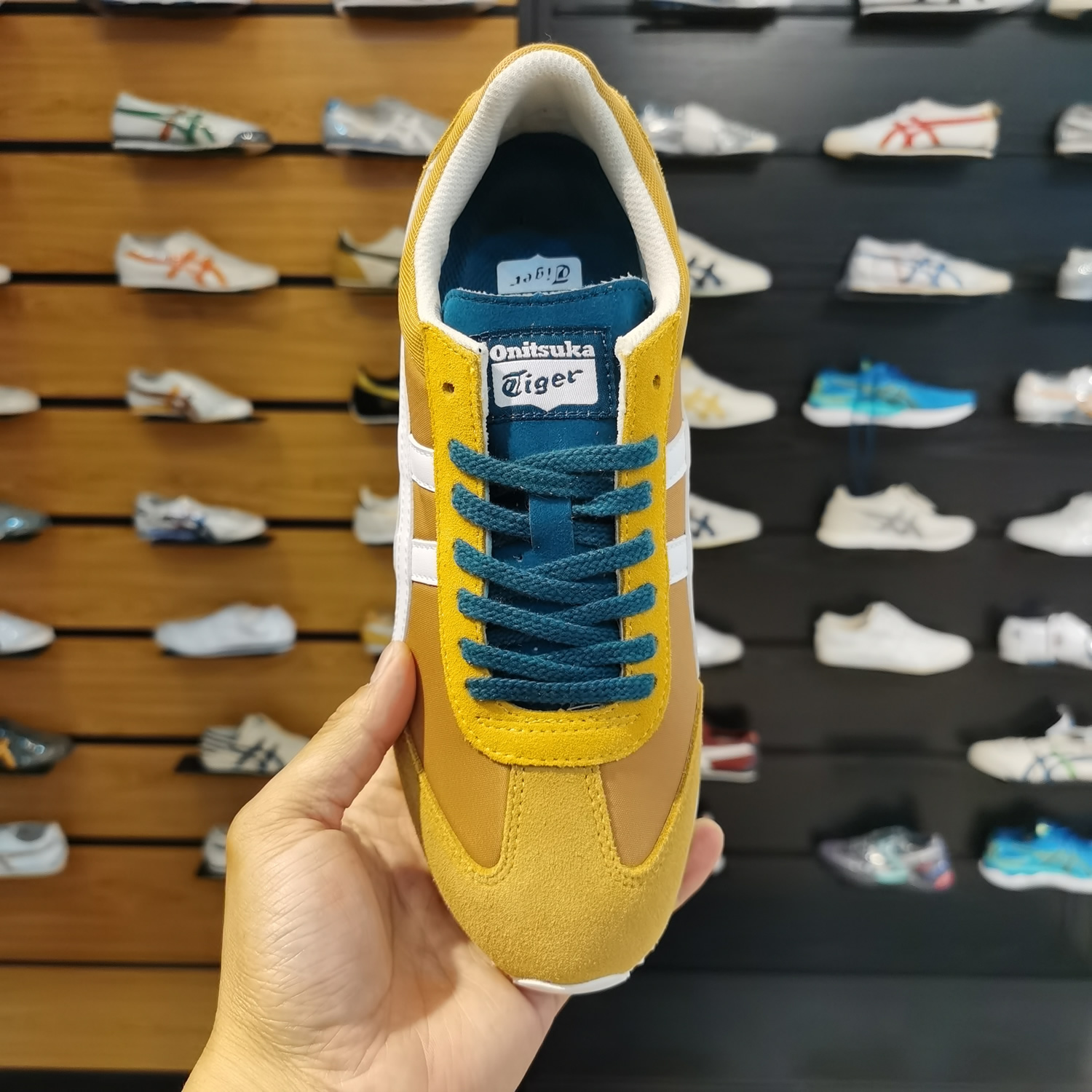 (Yellow/ Teal/ White) California 78 EX Retro Shoes