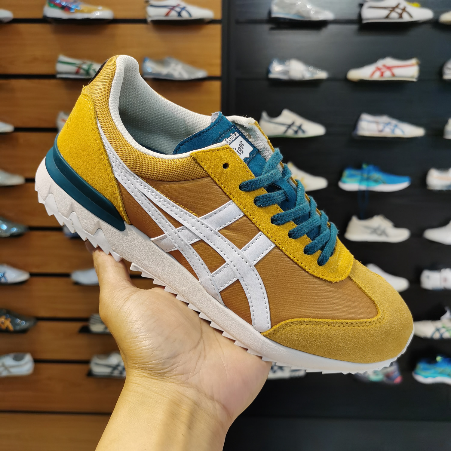 (Yellow/ Teal/ White) California 78 EX Retro Shoes