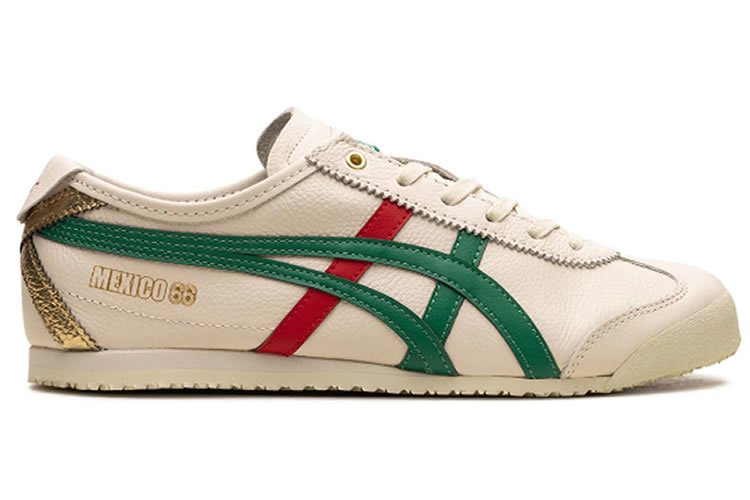 (Birch/ Kale/ Red/ Gold) Mexico 66 Shoes - Click Image to Close