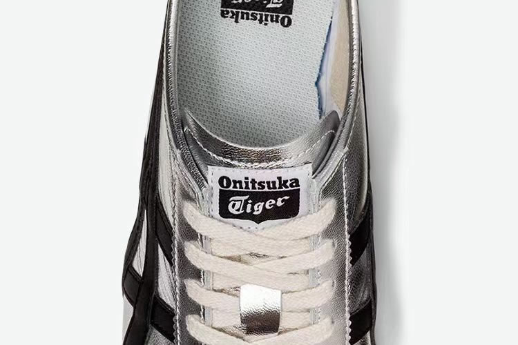 (Pure Silver/ Black) Mexico 66 Sneakers