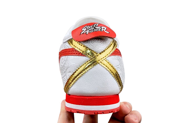 Street Fighter "Chun-Li" Mexico 66 SD (White/ Fiery Red/ Gold) Shoes