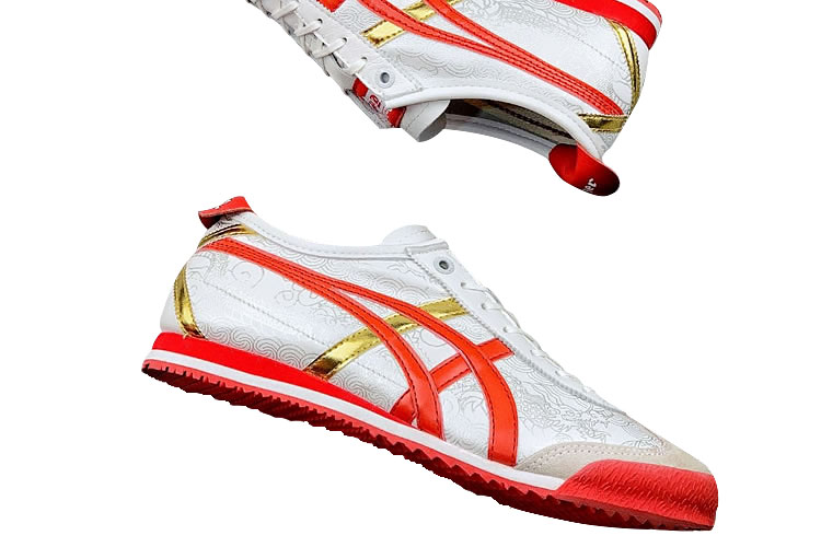 Street Fighter "Chun-Li" Mexico 66 SD (White/ Fiery Red/ Gold) Shoes