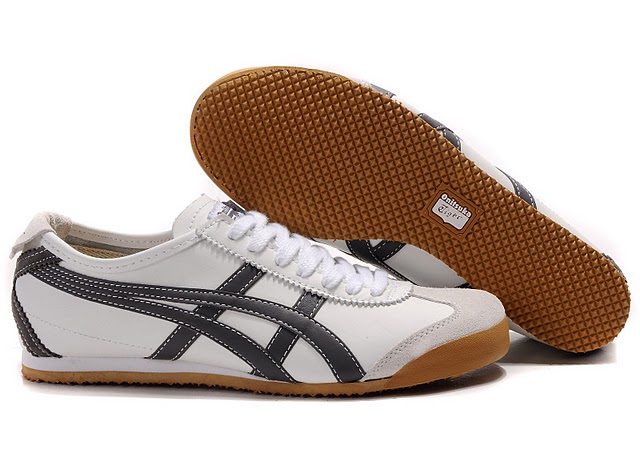 Black/ White Onisuka Tiger Whizzer Lo Mens Running Shoes ASICS Tiger ...