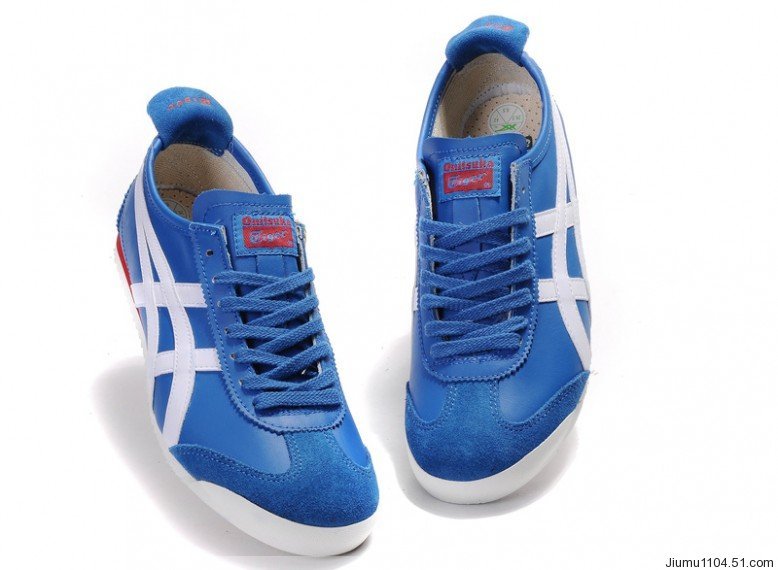 (Blue/ White/ Red) Onitsuka Tiger Mexico 66 Shoes