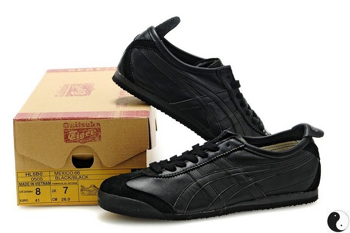 Onitsuka Tiger Mexico 66 (All Black) Shoes [HL5BO-0505] : Onitsuka Tiger