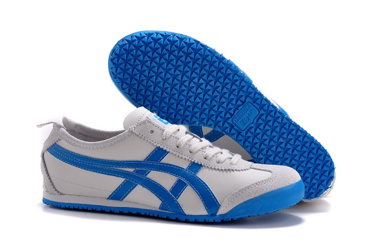 Womens Onitsuka Tiger Blue White Red Mexico 66 Shoes [HL202-6689 ...