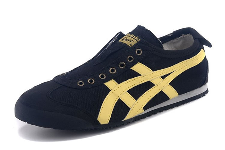 (Black/ Yellow) Onitsuka Tiger Mexico 66 Paraty Shoes