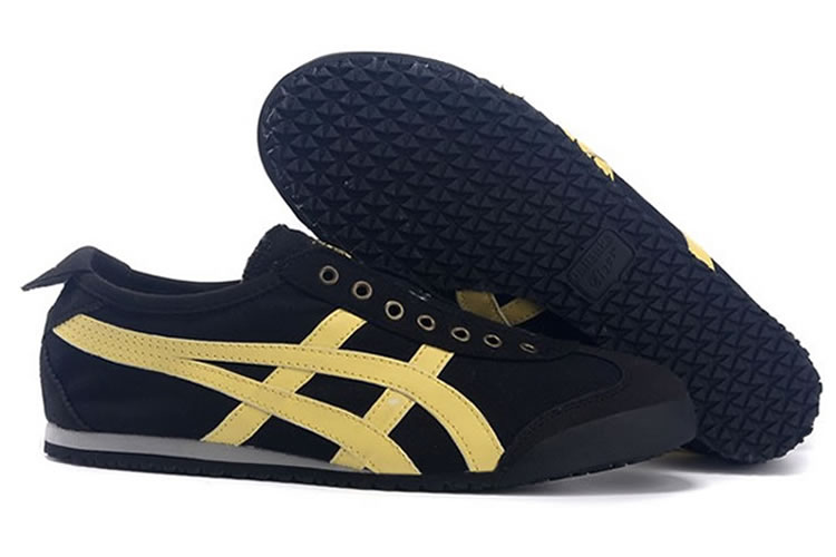 (Black/ Yellow) Onitsuka Tiger Mexico 66 Paraty Shoes [TH331L-1396 ...