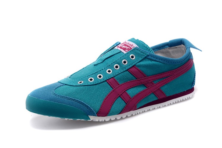 (DK Blue/ Purple) Onitsuka Tiger Mexico 66 Slip On Shoes - Click Image to Close