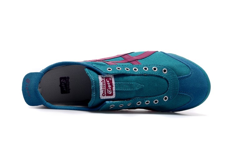 (DK Blue/ Purple) Onitsuka Tiger Mexico 66 Slip On Shoes - Click Image to Close